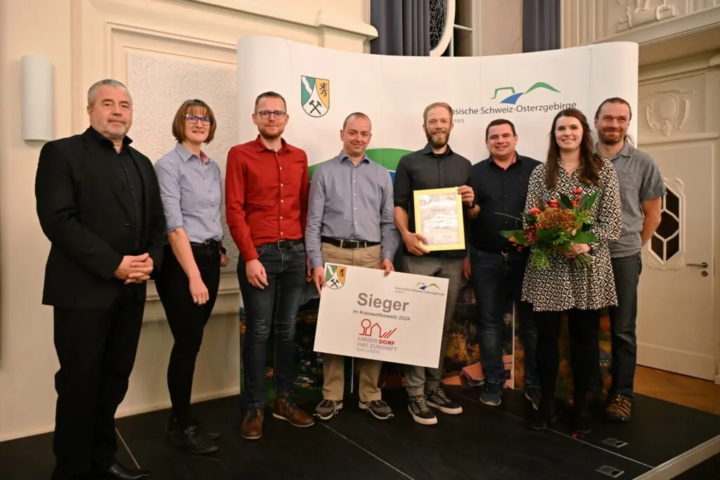 Unser Dorf hat Zukunft - Kreiswettbewerb - Preisverleihung 2024 in Pirna