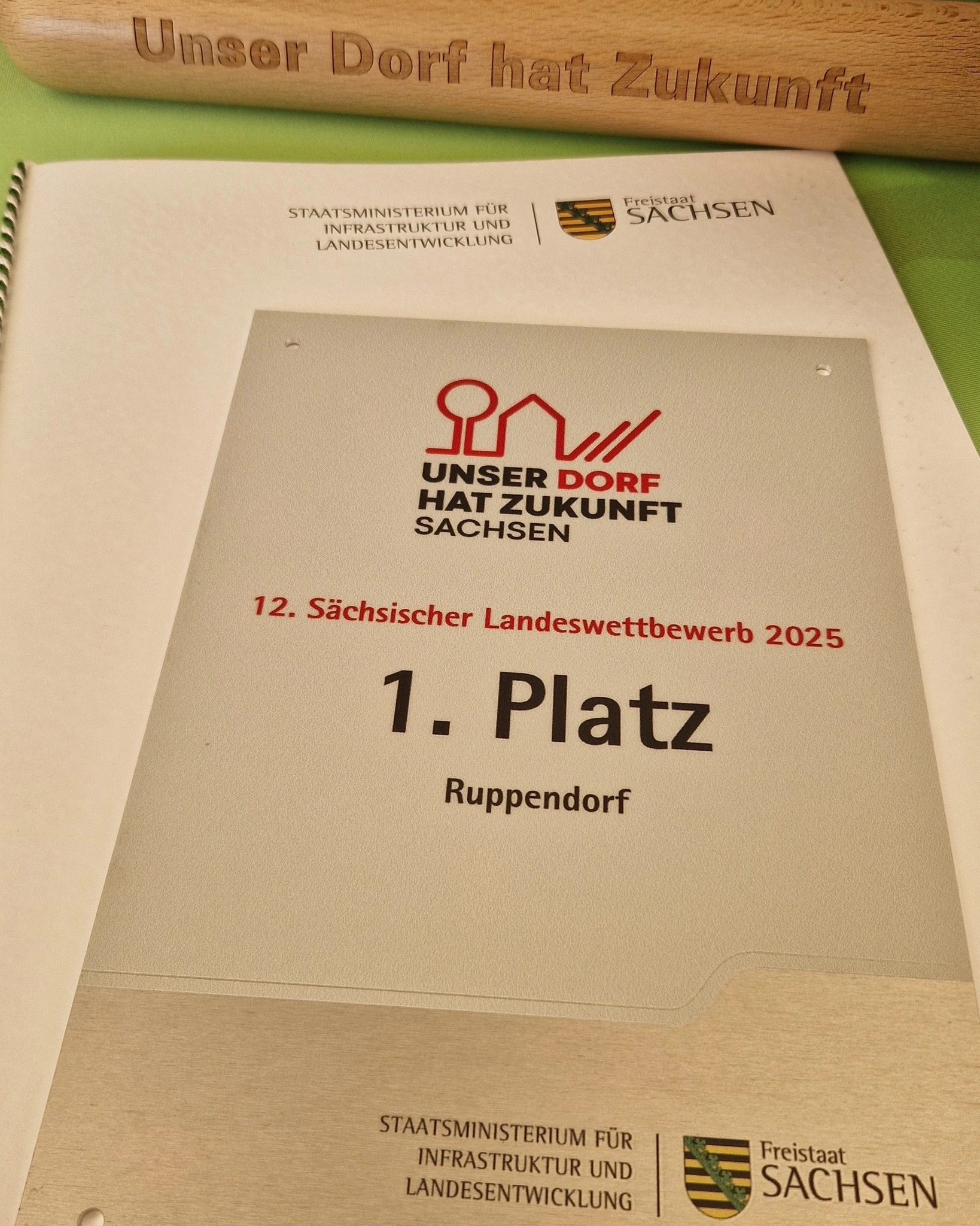 Platz 1 - Landeswettbewerb 2025 - Plakette