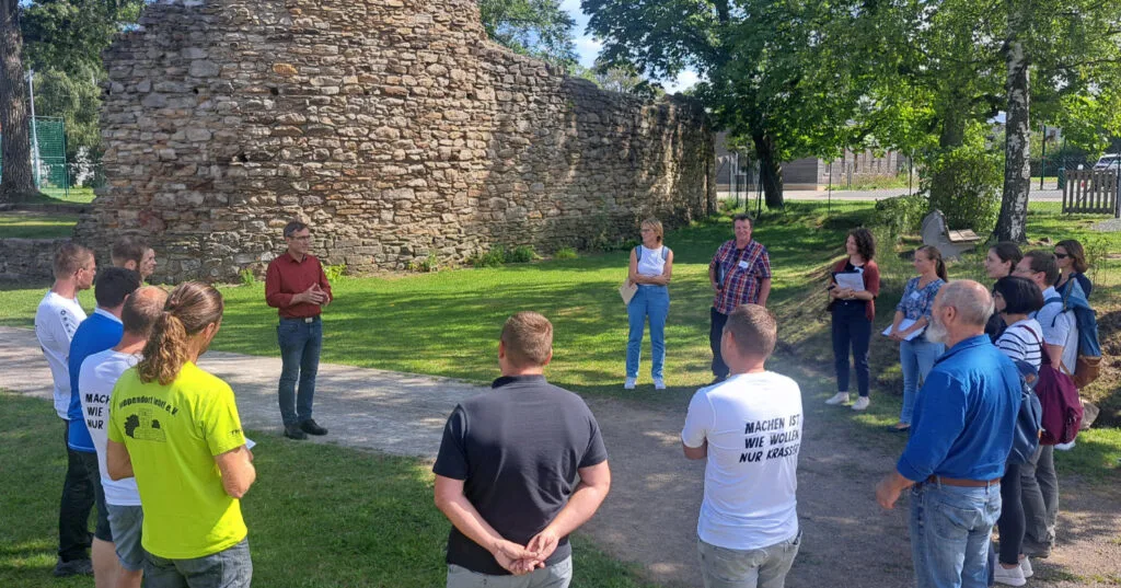 Start an der Wasserburg