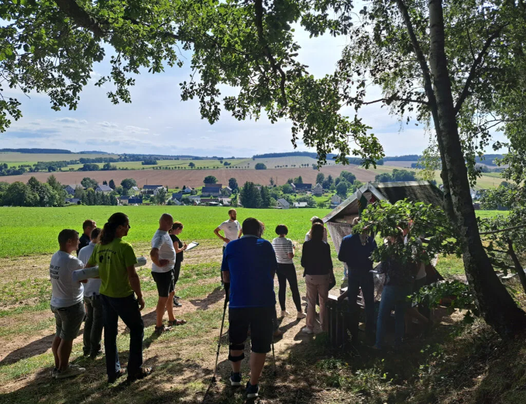 Schöner Blick auf Ruppendorf