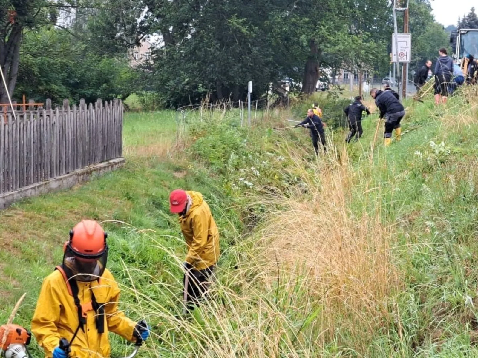 Arbeitseinsatz Ortsbeirat - Pflege Bach.