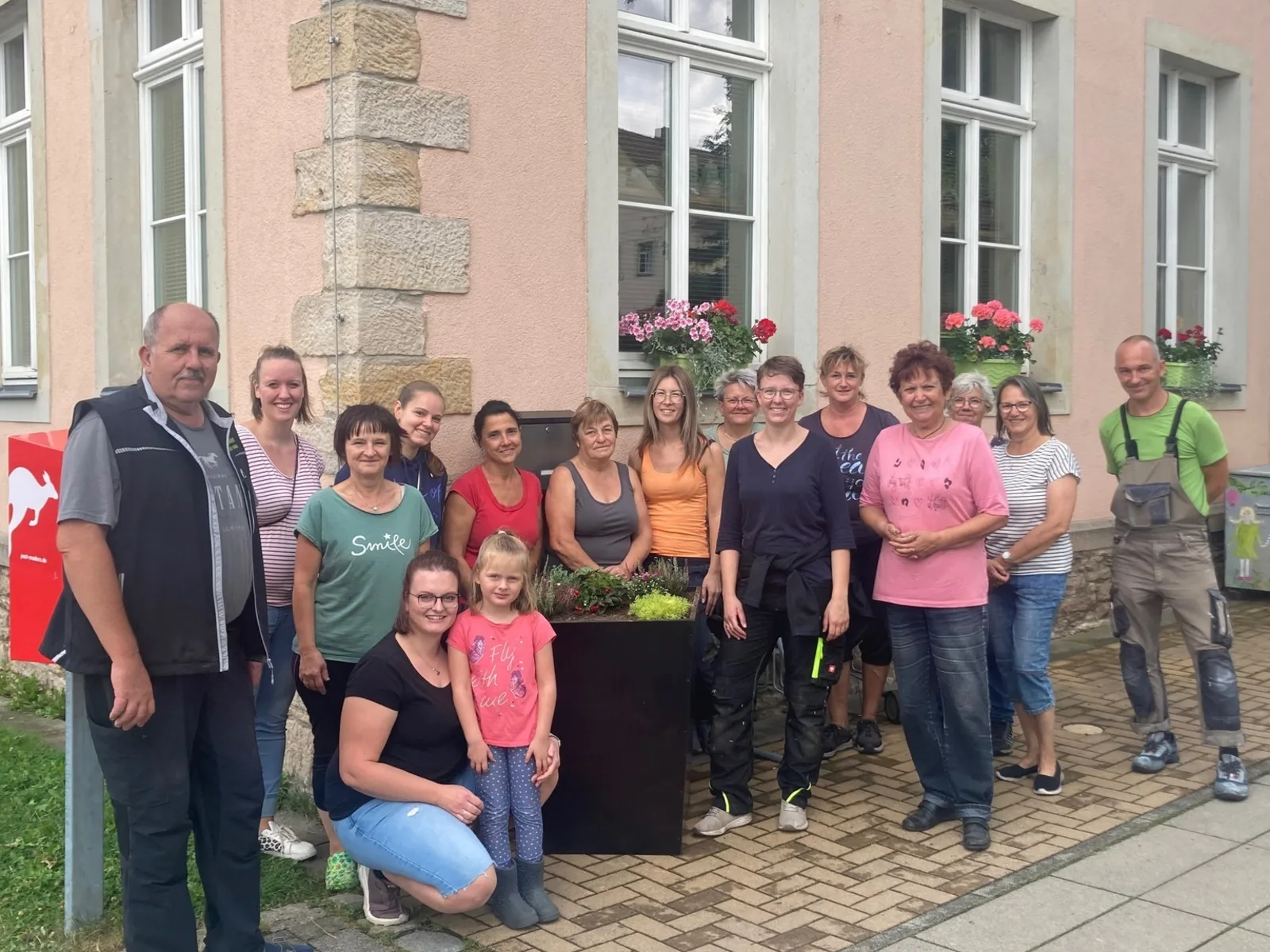 Blumenpaten Blumenkübel