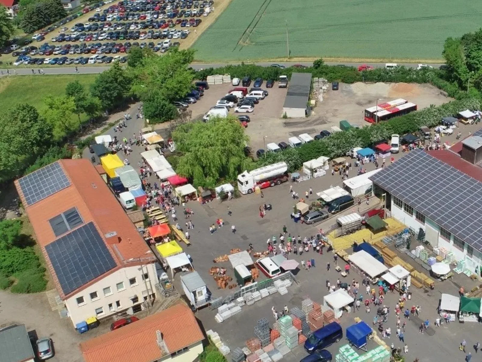 Hoffest Agrargesellschaft Ruppendorf - mehr als 2000 Besucher.