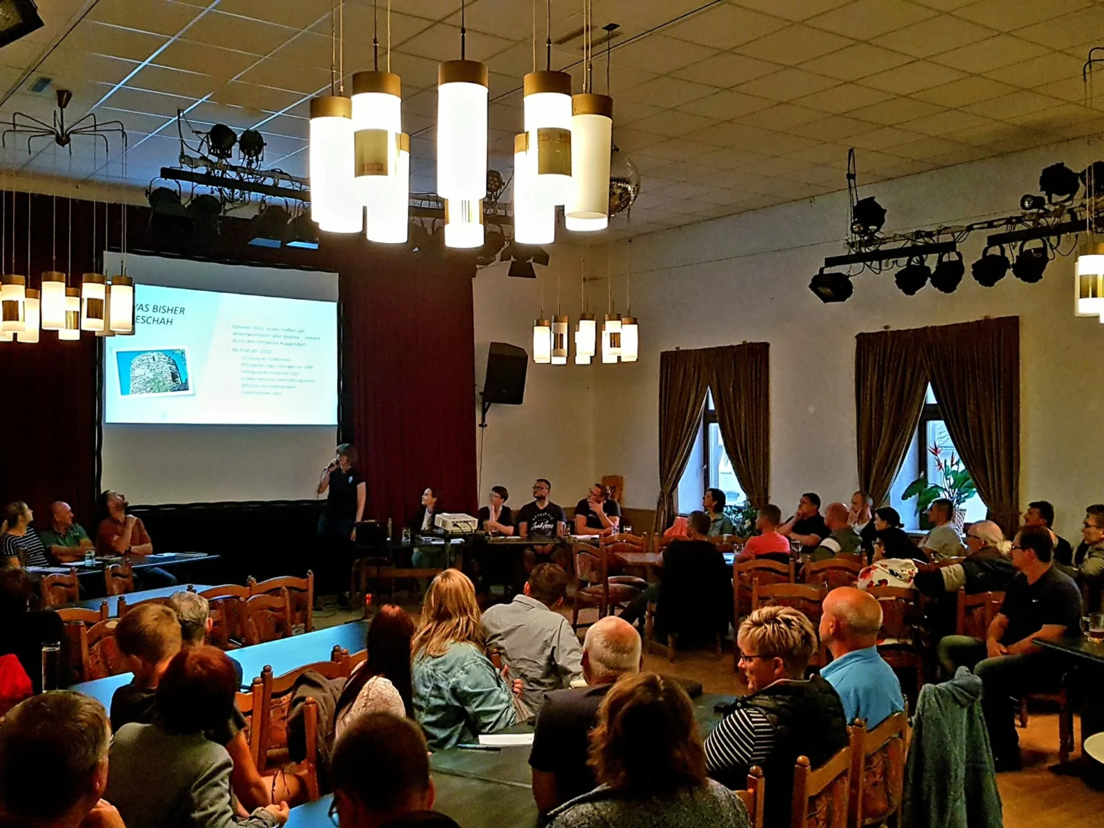 Infoveranstaltung zur 675 Jahrfeier - im Gasthof Ruppendorf.