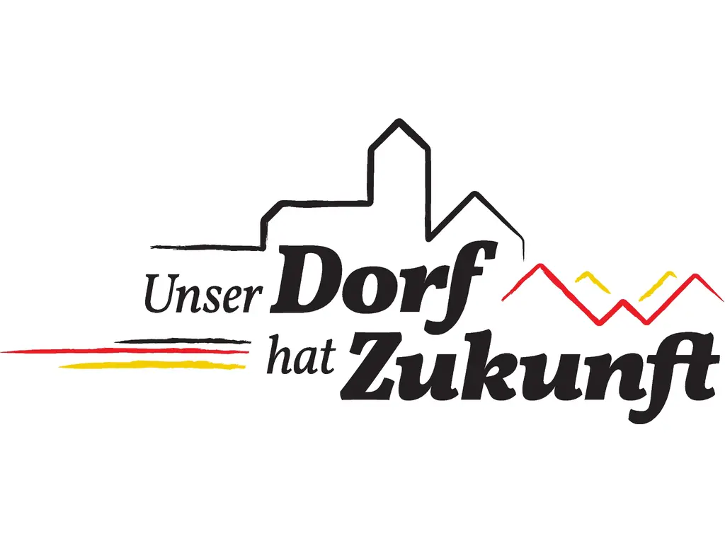 Unser Dort hat Zukunft. Logo Bundeswettbewerb.