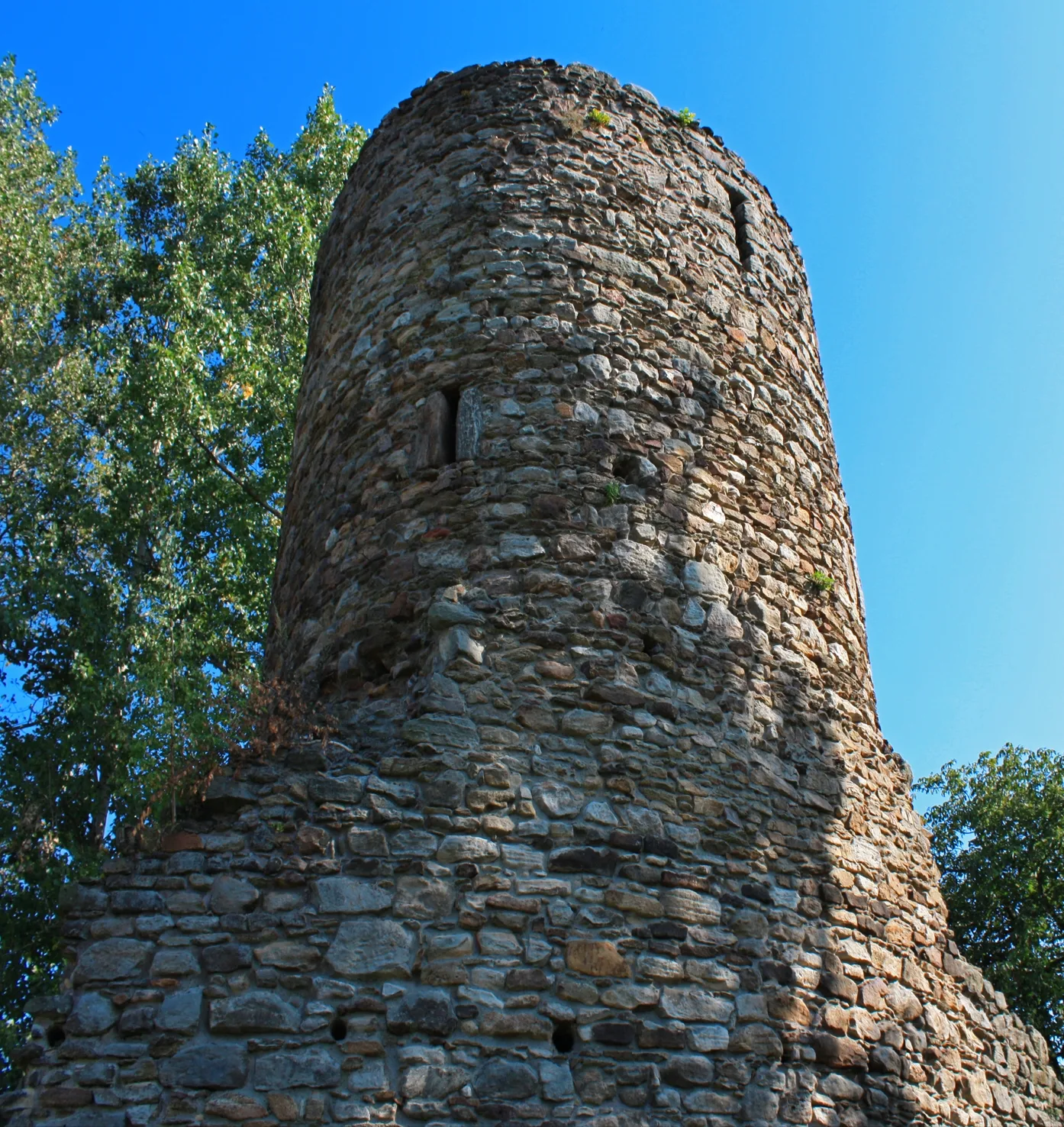 Ruine Ruppendorf, Detailaufnahme Turm