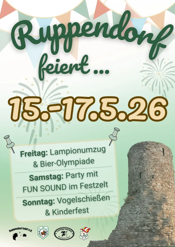 Plakat Ruppendorf feiert - 2026