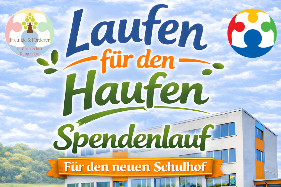 Spendenlauf Grundschule Poster 2026