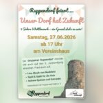 Ruppendorf feiert…Drei Jahre „Unser Dorf hat Zukunft“